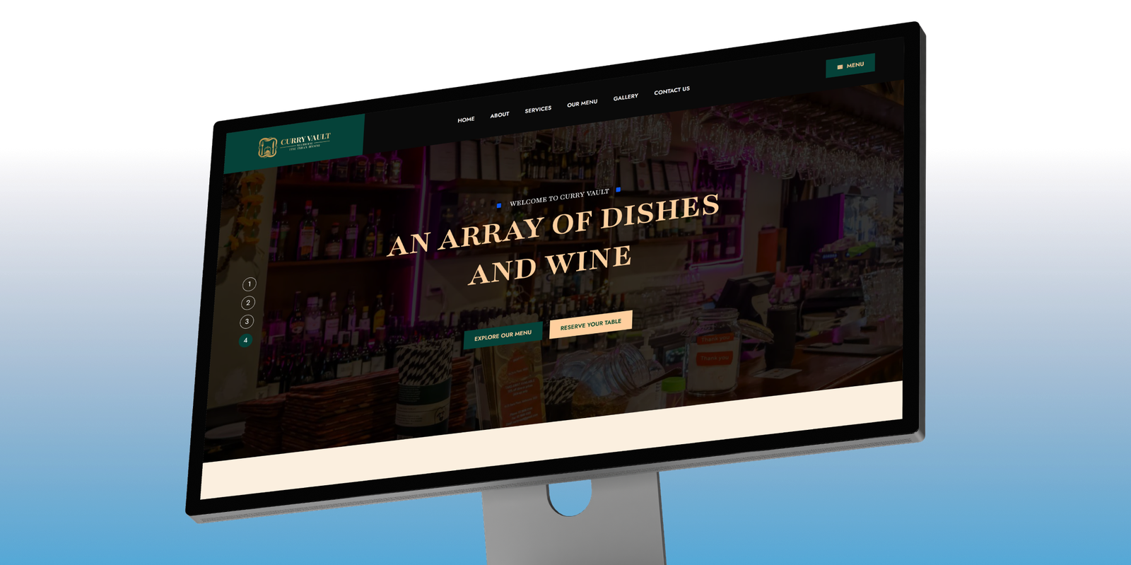 Curryvault Web